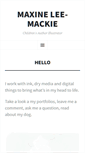 Mobile Screenshot of maxinelee.com